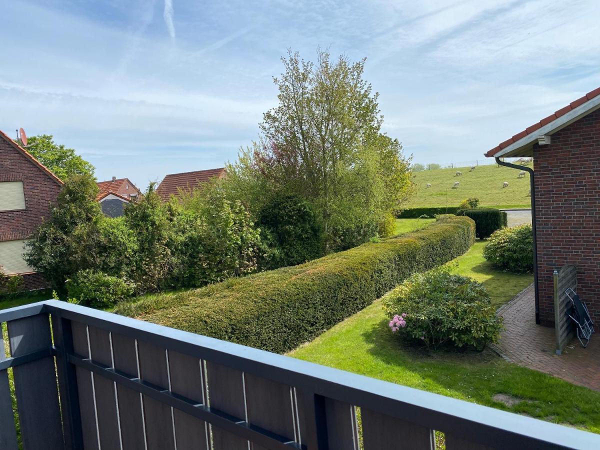 Ferienwohnung Deichblick - Haus Seeschwalbe Schillig Dış mekan fotoğraf