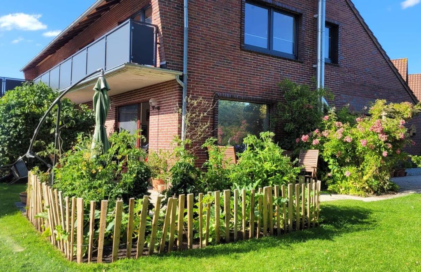 Ferienwohnung Deichblick - Haus Seeschwalbe Schillig Dış mekan fotoğraf